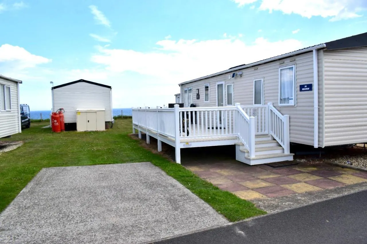 New Sea View Platinum Caravan With Huge Decking ニューカッスル・アポン・タイン 0*,  イギリス